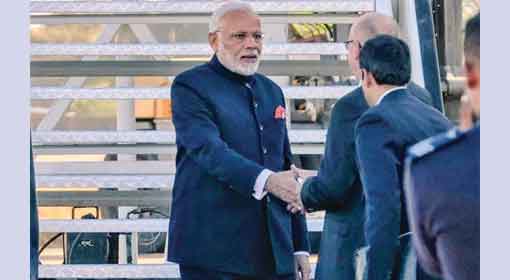 South Africa welcomes Indian PM Narendra Modi, discusses bilateral trade