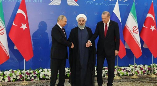 Talks underway between Presidents of Russia, Iran and Turkey over Syria’s ‘Idlib’