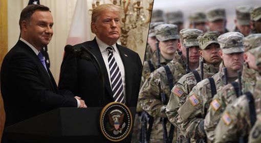 The US is considering the possibility of establishing a permanent base in Poland; US President