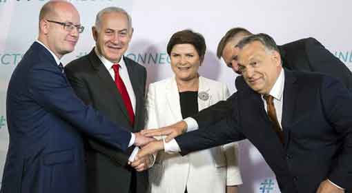 Isreal, visegrad, viktor orban