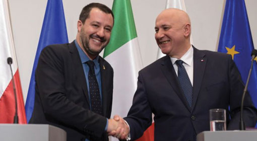 Germany-France Axis to end due to European Spring, warns Italy’s Deputy Prime Minister Matteo Salvini