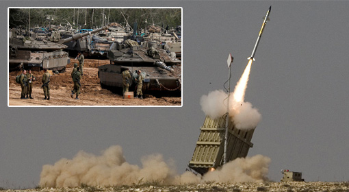 Israel continues with attacks on terror locations in Gaza, deploys fleet of tanks on the Gaza border