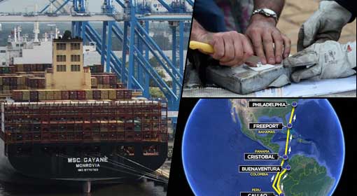 Narcotics worth $1 billion seized in the US port of Philadelphia, action against ship going from Latin America to Europe