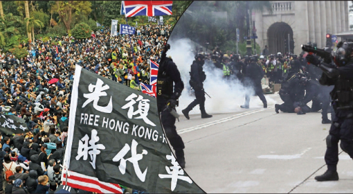 Hong Kong agitation festers after action by security agencies, injuring two policemen