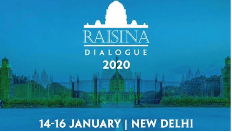 Security-related conference in capital New Delhi, RAISINA dialogue inaugurated by the PM  