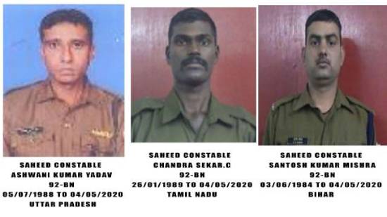 3 CRPF soldiers martyred in a terror attack in Jammu-Kashmir  