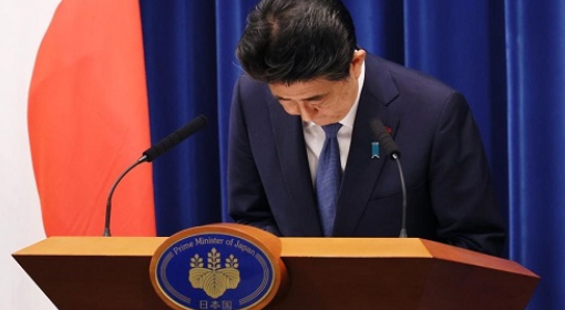 Shocking: Japanese Prime Minister, Shinzo Abe resigns