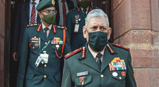 Chinese aggression on the rise: Defence Chief General Bipin Rawat